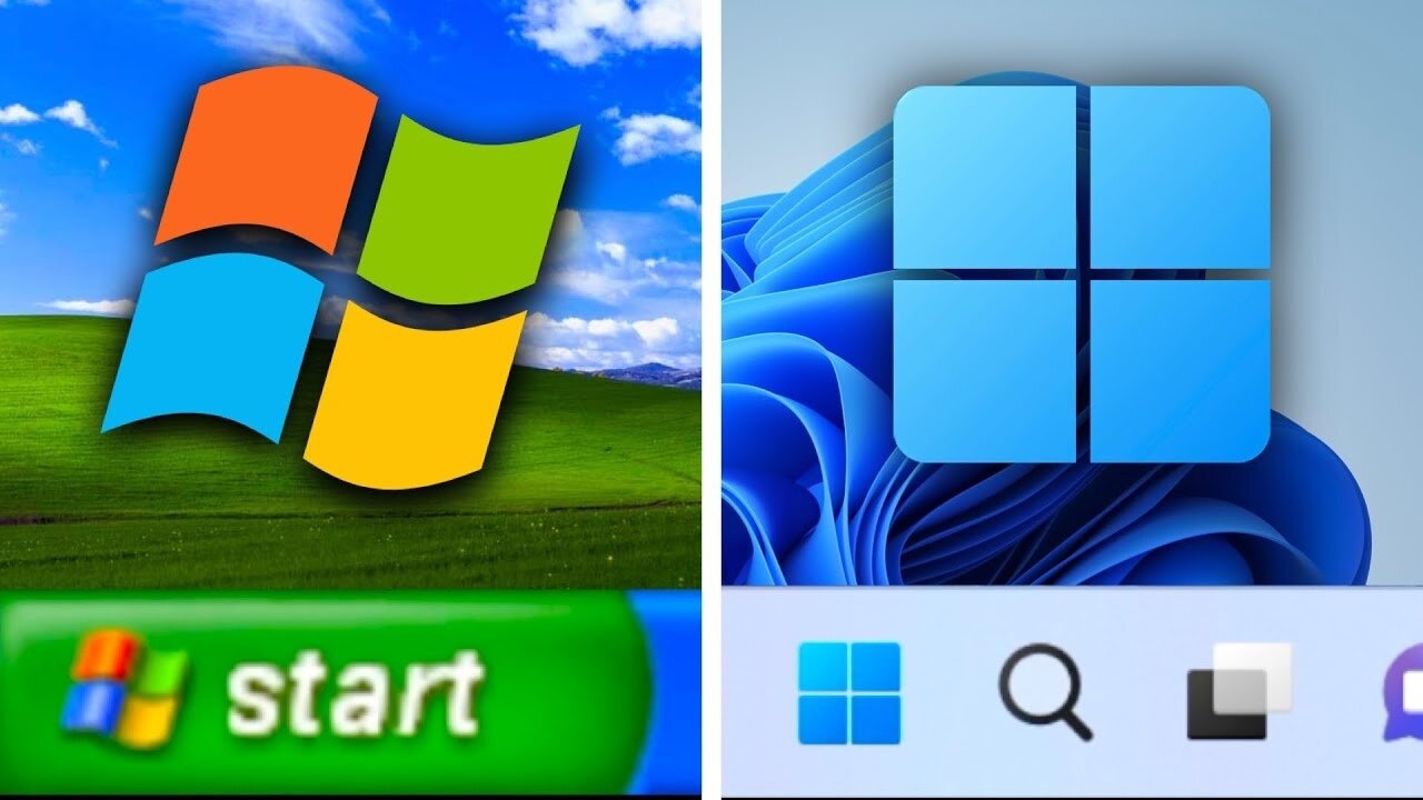 32 bit windows, microsoft windows xp, windows xp vs windows 11, windows 10 vs windows 11, windows xp window