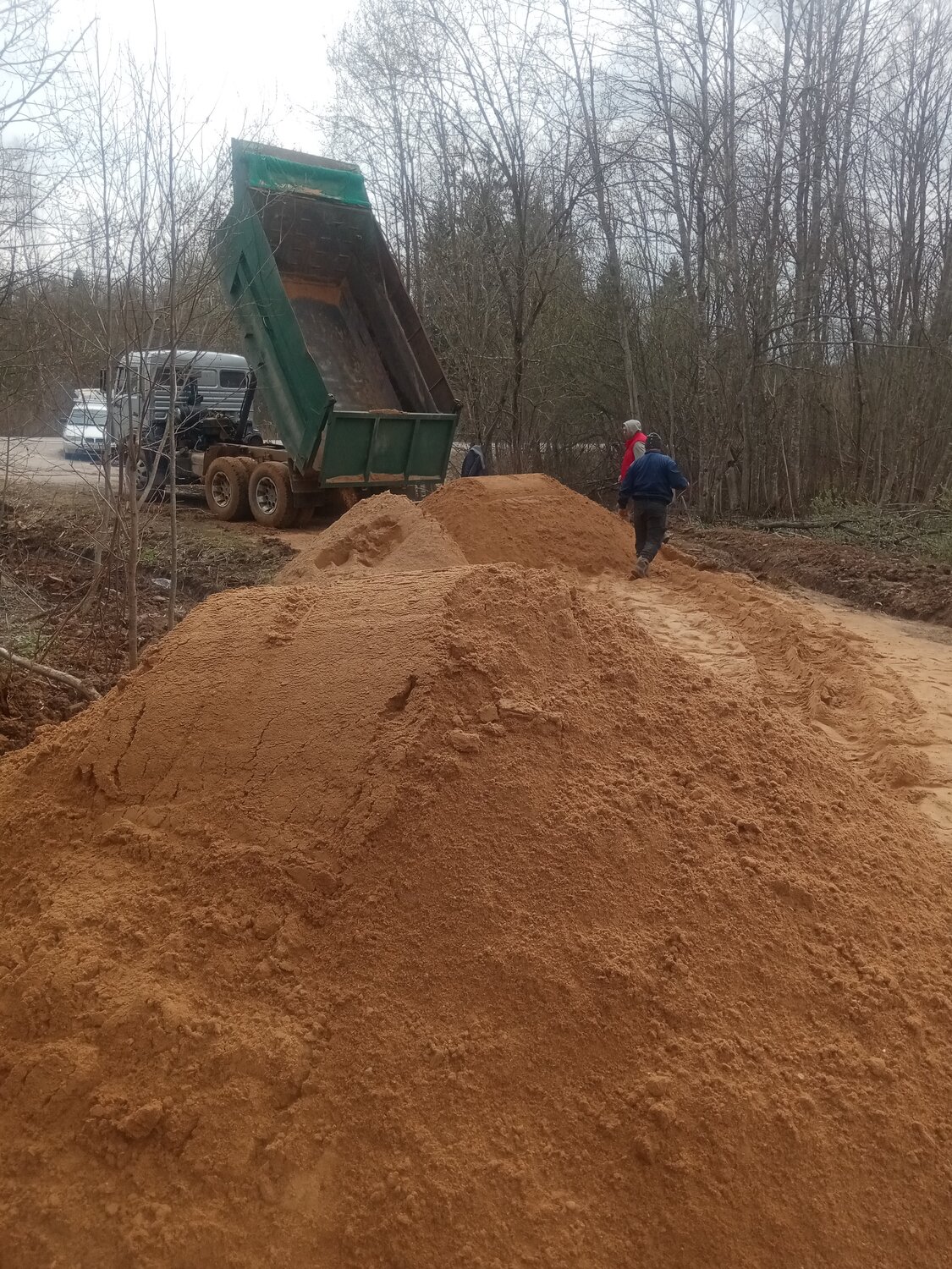 Доставка карьерного песка