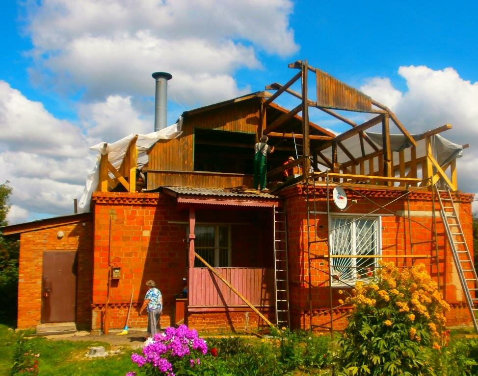 реконструкция крыши