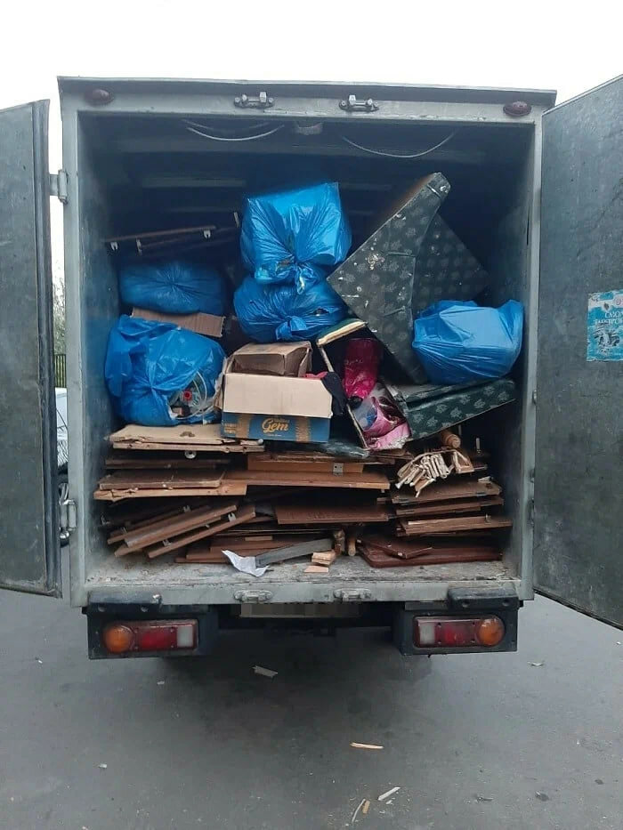 Вывоз мусора газелью