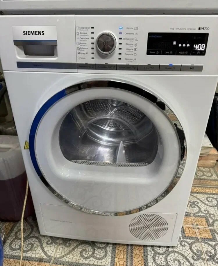 Чистка сушильной машины