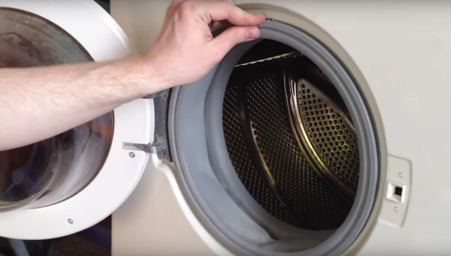 Как заменить резинку на двери стиральной машинки - 83 фото