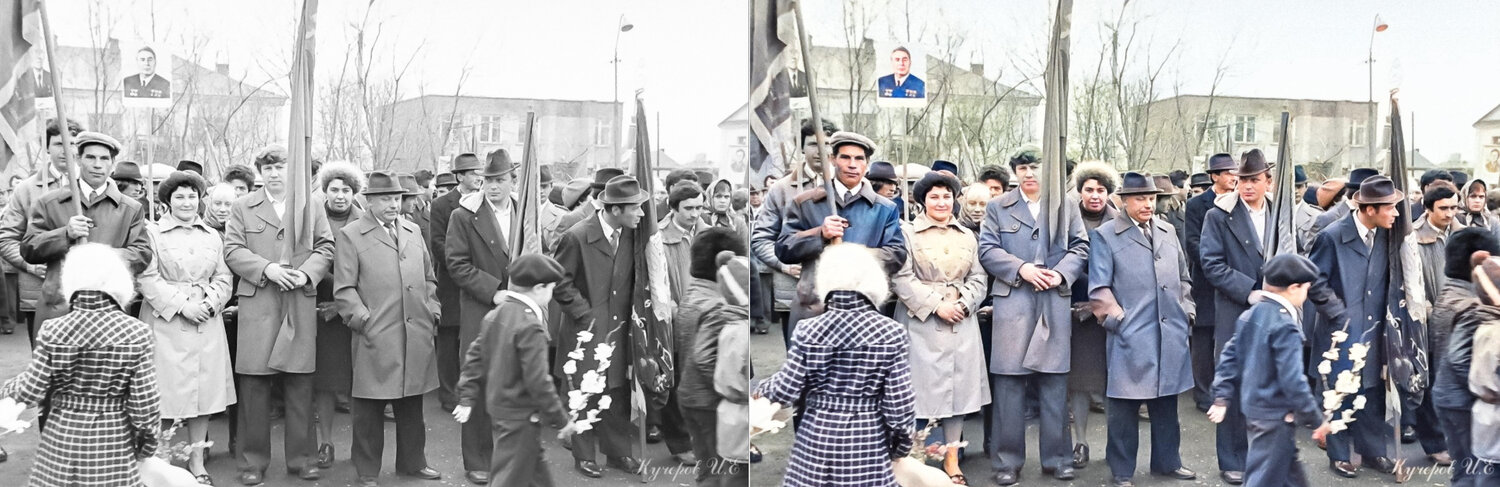 великая отечественная война, демонстрация великие луки, 9 мая 1945 года, 1 мая 1979, победа в великой отечественной войне