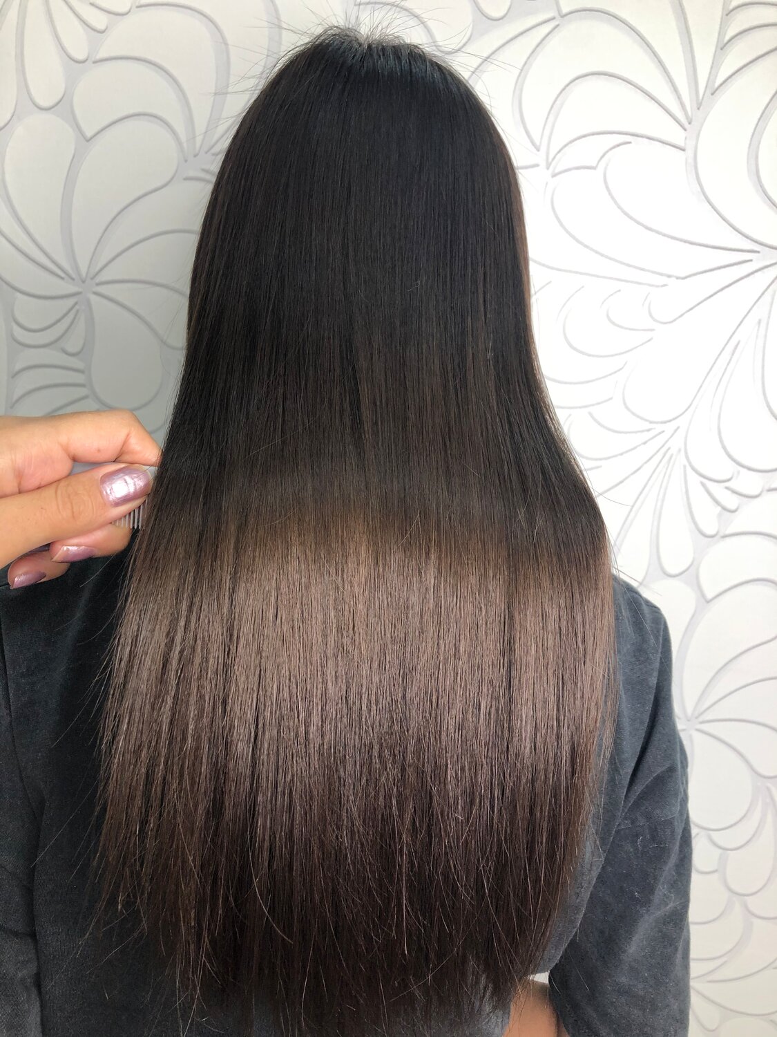волос, выпрямление волос, hair, кератиновое выпрямление волос, полировка и стрижка горячими ножницами ирис тула