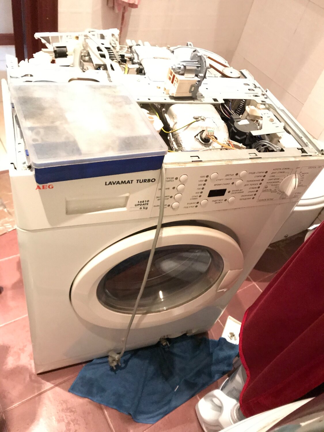 стиральная машина, бытовая техника, aeg lavamat turbo 16810, техника, помпа aeg lavamat
