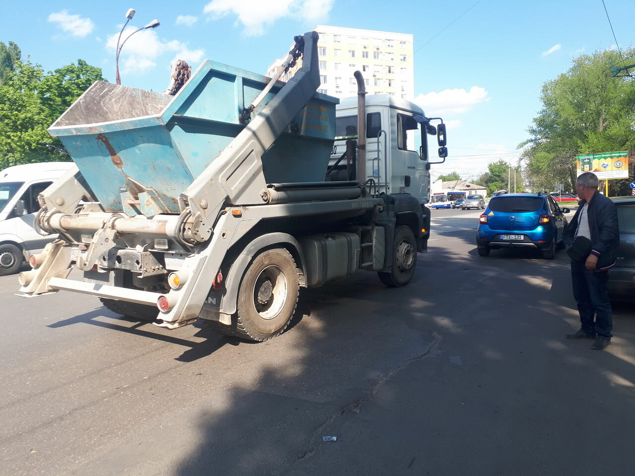 маз бункеровоз, бункеровоз дизель зил с контейнером 8 куб, ко-450 маз 555102 бункеровоз, мусоровоз, спецтехника мусоровоз