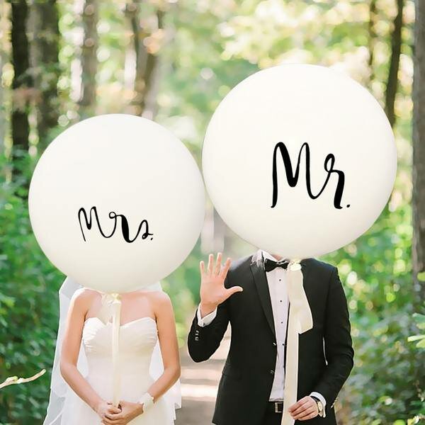 шары mr и mrs, большие шары 36 дюймов mr mrs, шар мистер и миссис, шары мистер и миссис свадьба, шары мистер и миссис