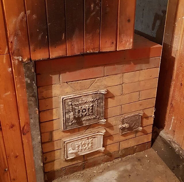 банная печь с плитой, банная печь, топки кирпичных печей, необычные кирпичные печи, сушка кирпичной печи