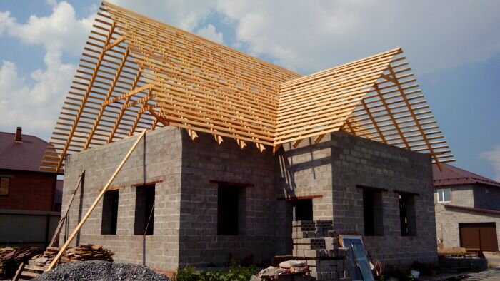 строительство кровли, строительство крыши, крыша с нуля, монтаж кровли, строительство крыши дома