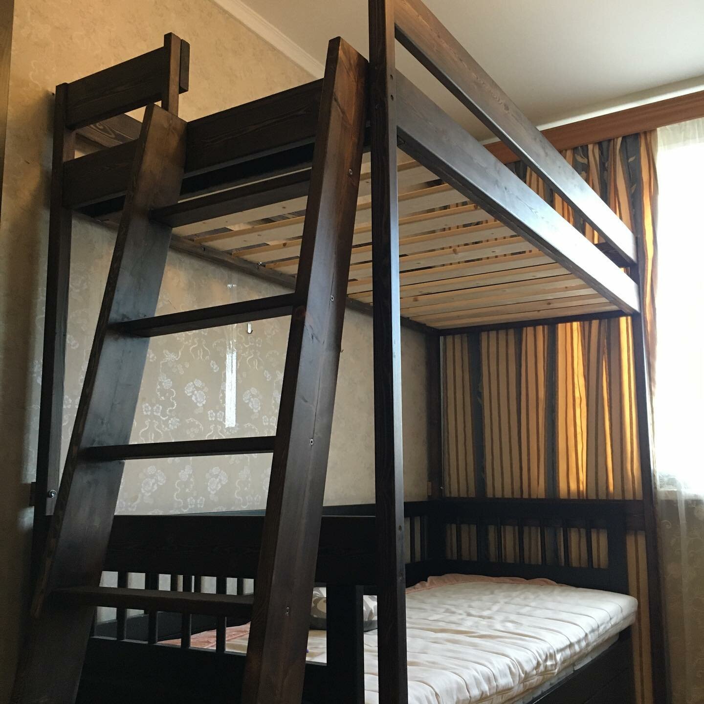 лофт кровать двухъярусная из дерева, кровать чердак stora ikea, двухъярусная кровать, кровать чердак из дерева, второй ярус кровати 210 см