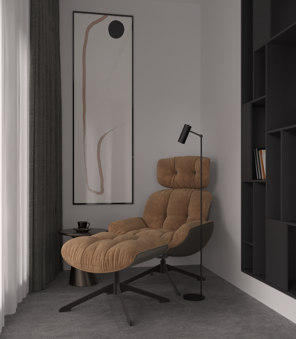 eames lounge chair белый в интерьере, bad lounge кресло, кресло дизайн, moro кресло theca, дизайнерское кресло moroso