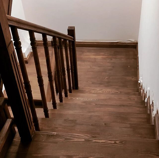 деревянная лестница, деревянная лестница с поворотом, п образная лестница, г образная лестница с площадкой, г образная лестница