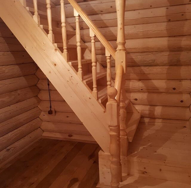деревянная лестница, деревянные лестницы на второй, деревянная лестница с поворотом, изготовление деревянных лестниц, лестница деревянная своими руками