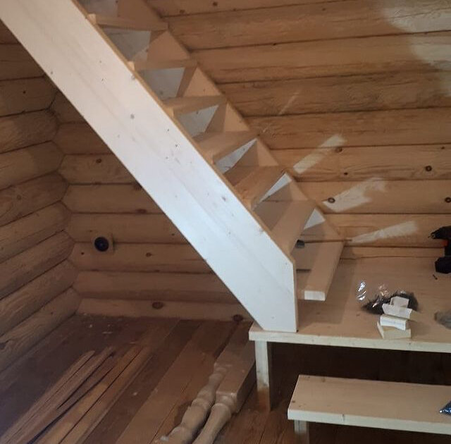 деревянные лестницы на второй этаж своими, простая лестница на второй этаж, деревянные лестницы, лестница на второй этаж из дерева, лестница деревянная своими руками