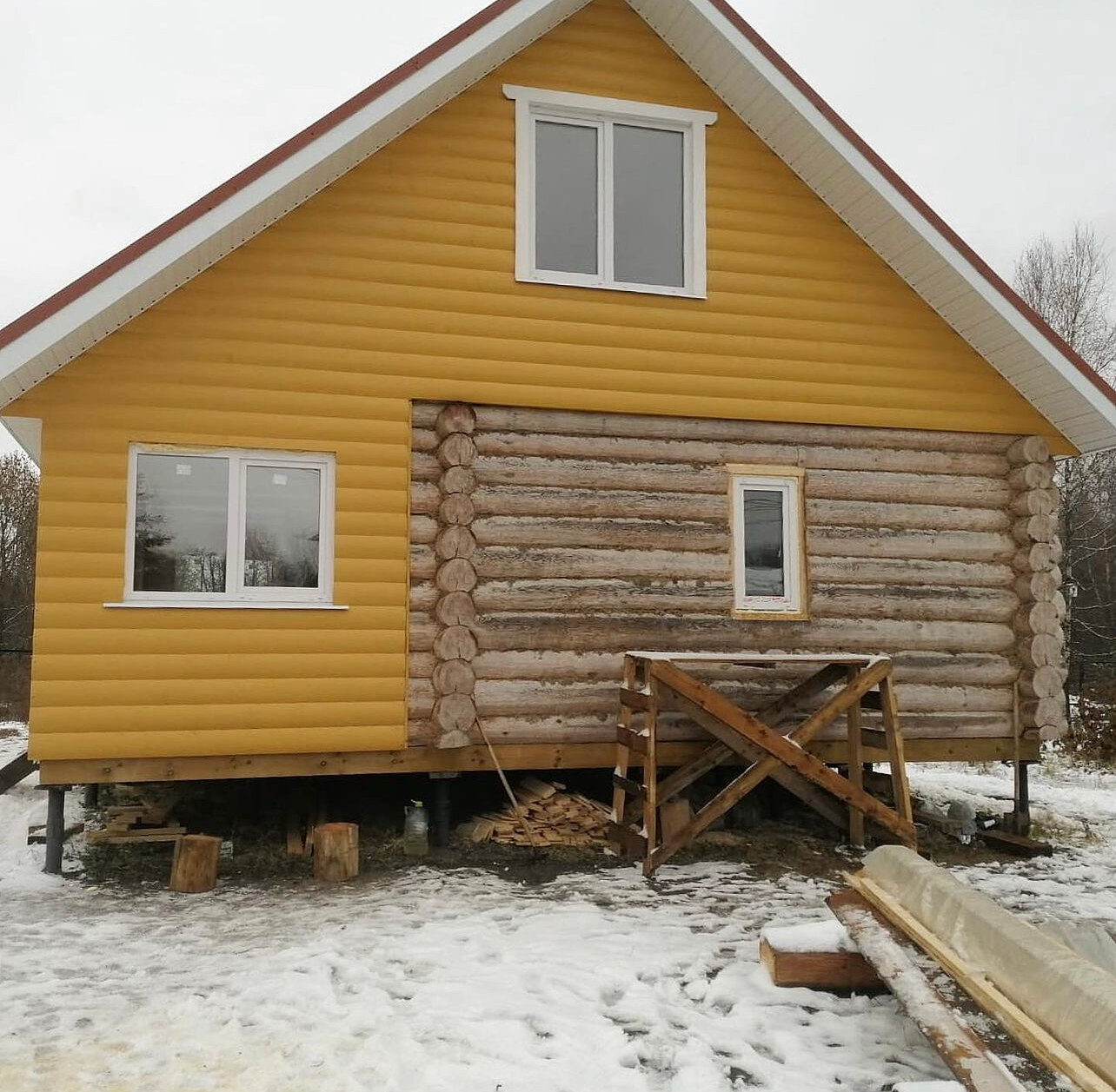 сруб дома, дом дача, дачный дом, брусовой дом, дачный домик