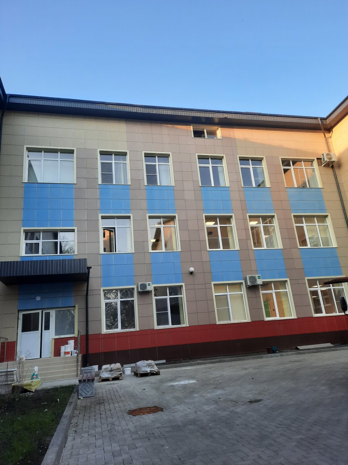 здание, улица, больница, детский сад, талдом больница