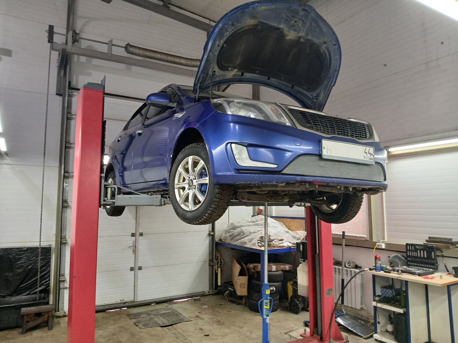 автосервис, kia hyundai, услуги автосервиса, автотехцентр, kia rio 3