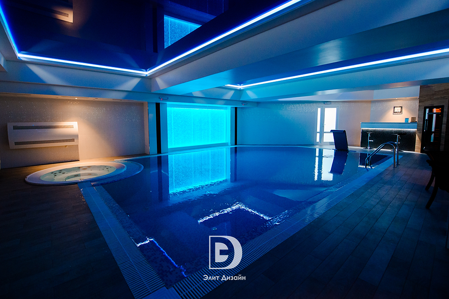 helio spa пенза, интерьер, спа рэдиссон южно-сахалинск, бассейн с сауной в стиле хайтек, спа