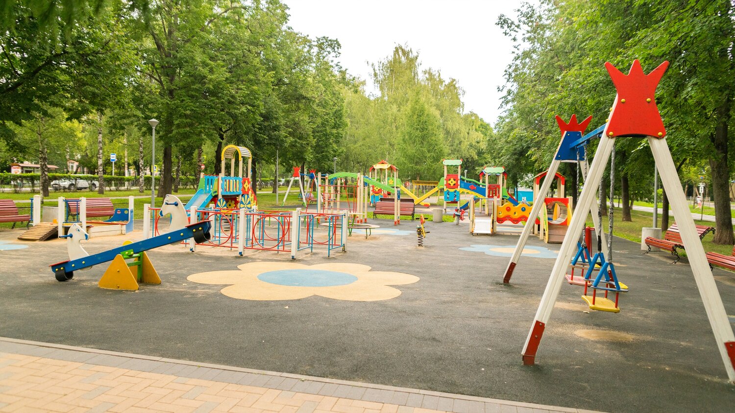 детская площадка, парковые площадки, екатерининский парк москва детская площадка, детский парк, российская детская площадка