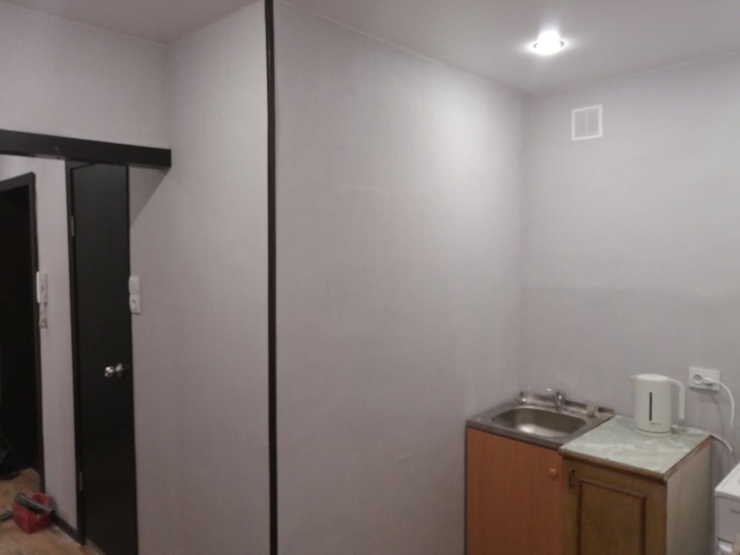 квартира, комната, интерьер, квартира-студия, двери купе