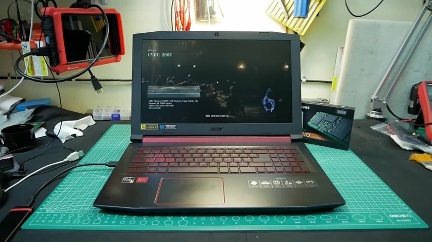 ноутбук, acer nitro 5 an515-42-r13b, acer nitro i5-8300h, acer nitro 5, acer nitro 5 an515-54-78s8