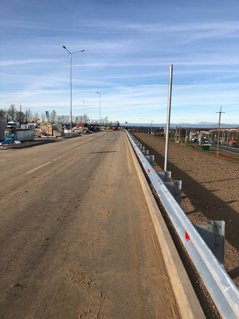 лиговский путепровод, новый мост, дорога, мост через реку, рокадная дорога