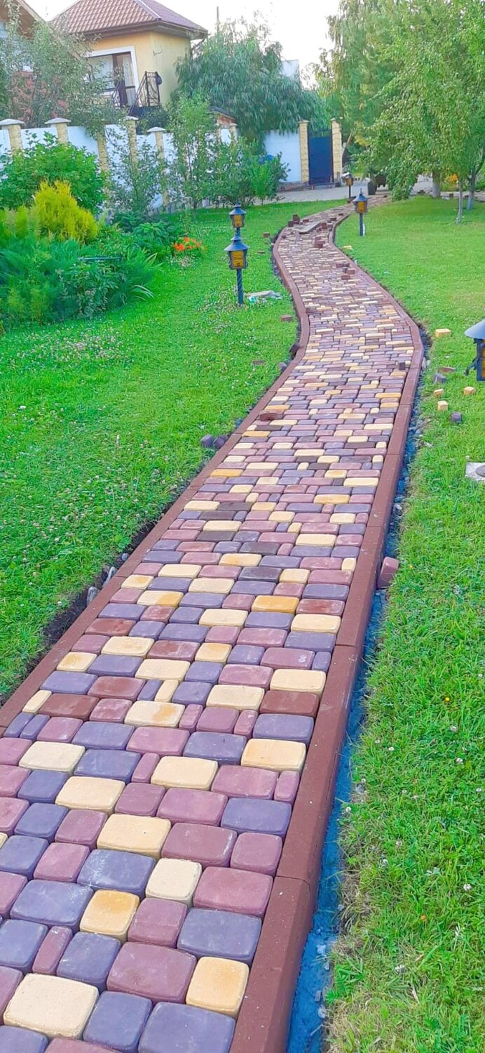 Укладка тротуарной плитки ярпортал - 96 фото