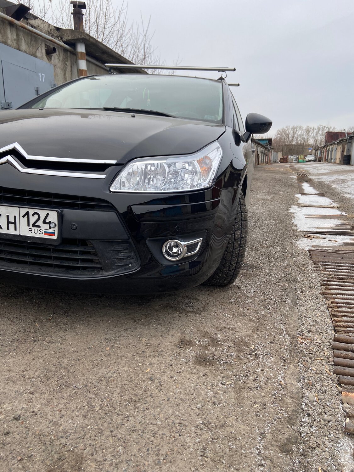 авто, автомобиль, обвес razor на гранту кориандр, черная лада калина, Citroen C4 II