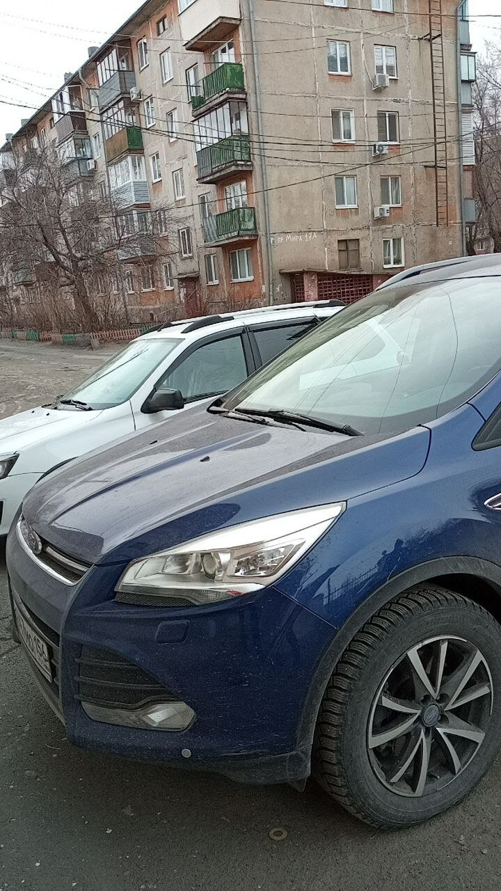 синий хендай солярис, hyundai solaris, автомобиль, авто, Ford Kuga II