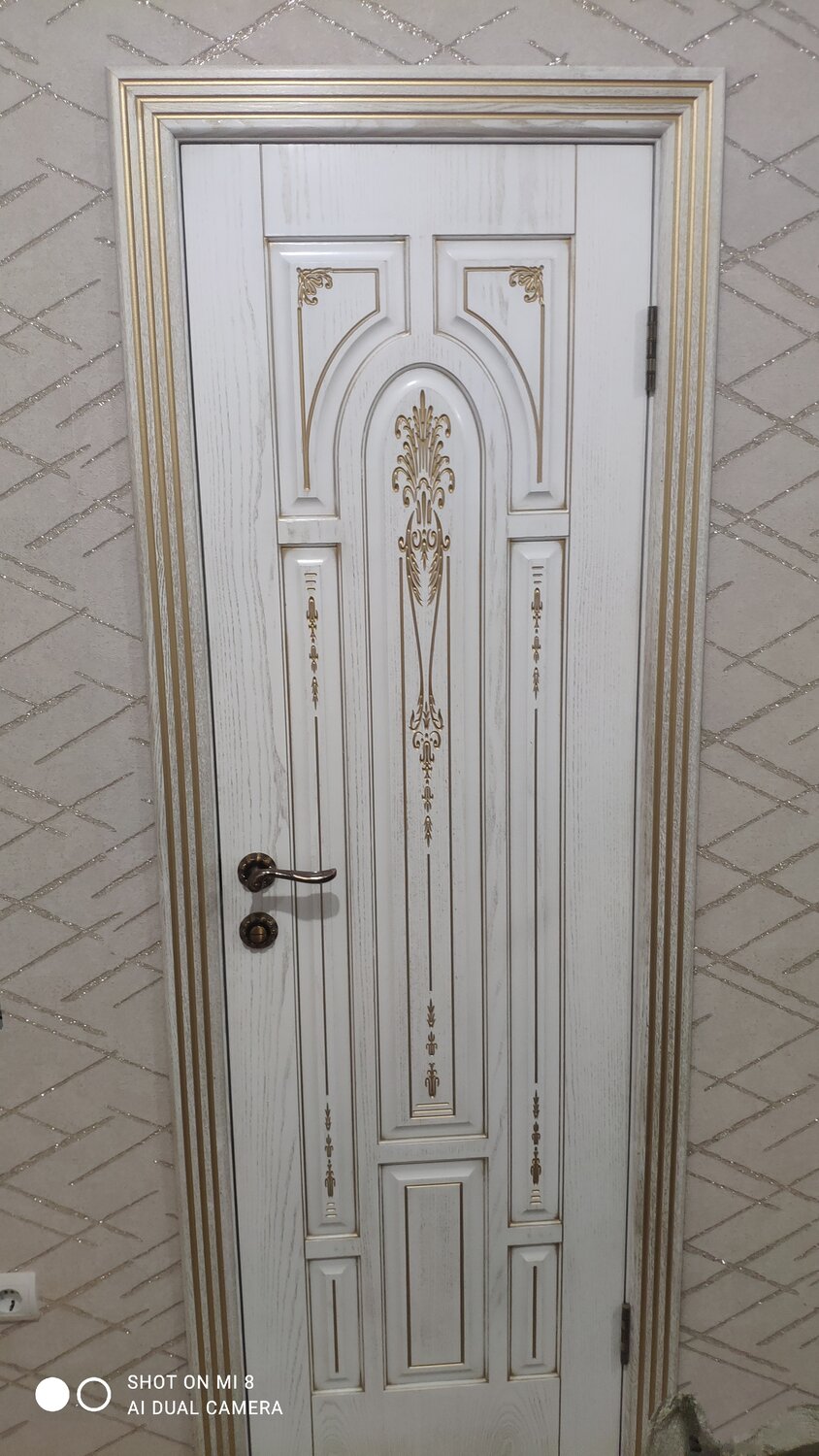 смальта 11 слоновая кость патина золото, дверь смальта 11 слоновая кость, двери классика, элитные двери, дверь