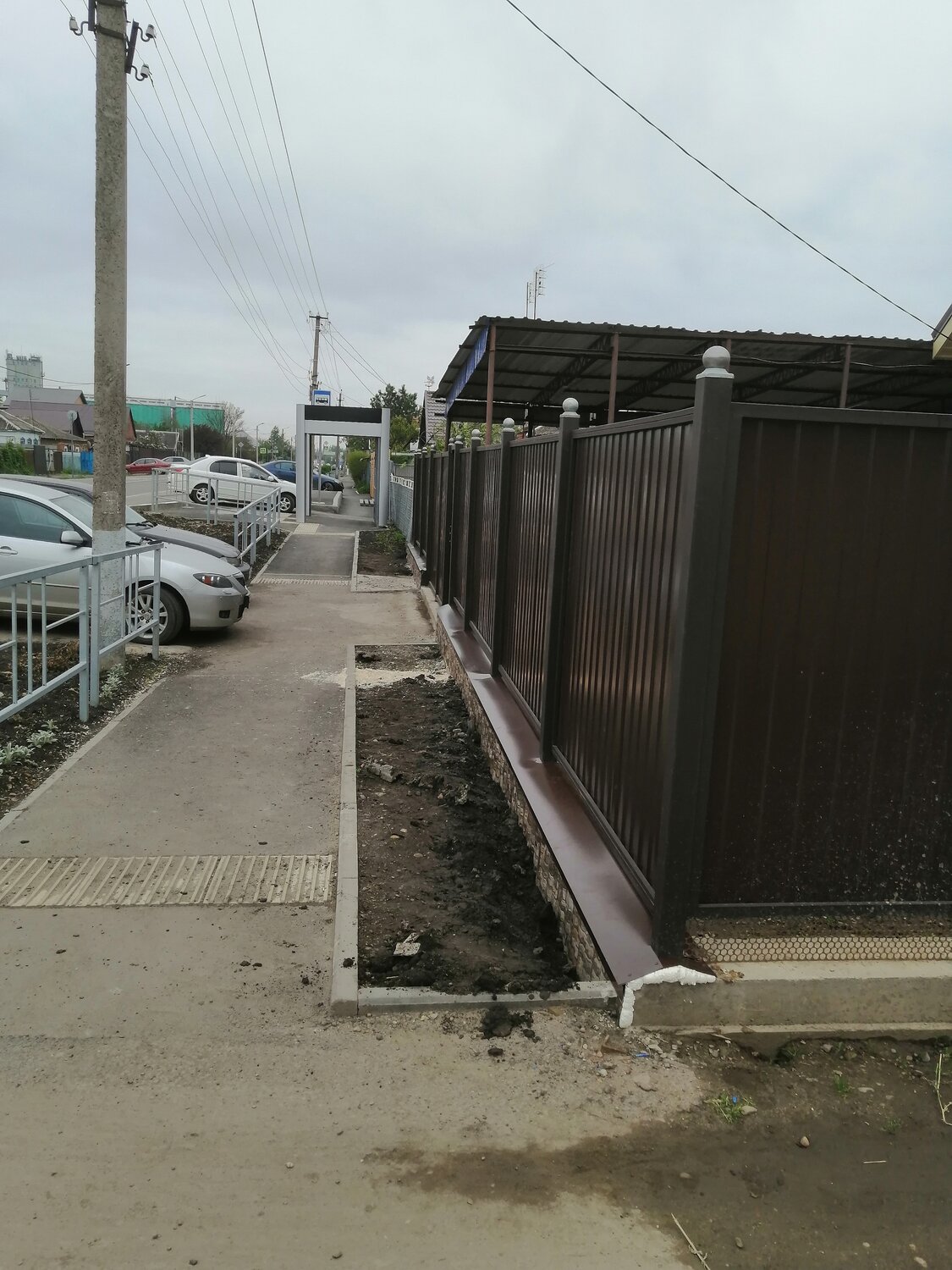 забор из профнастила, забор профлист, участок, забор из металлопрофиля, металлопрофиль забор