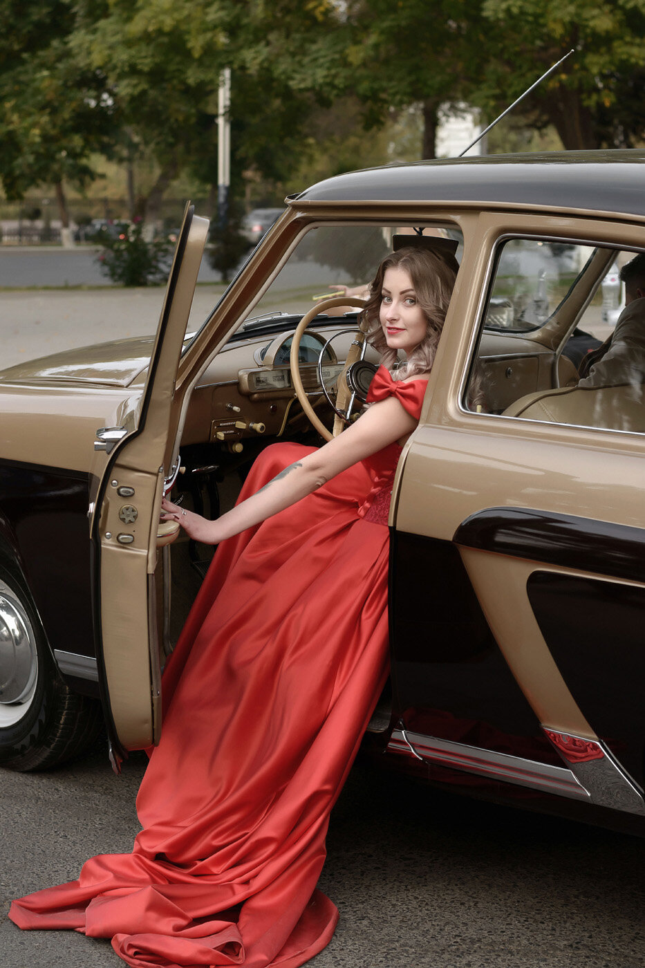 девушка, женщина, ретро, ретро девушки, ретро авто