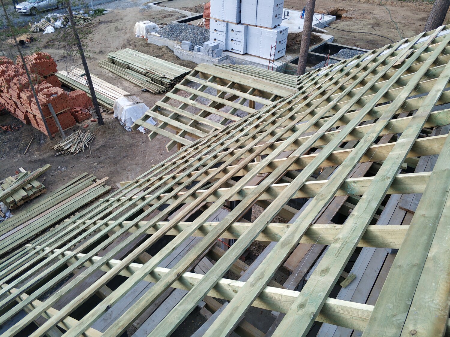 контробрешетка крыши, обрешетка крыши, обрешетка кровли, обрешетка, обрешетка крыши под металлочерепицу