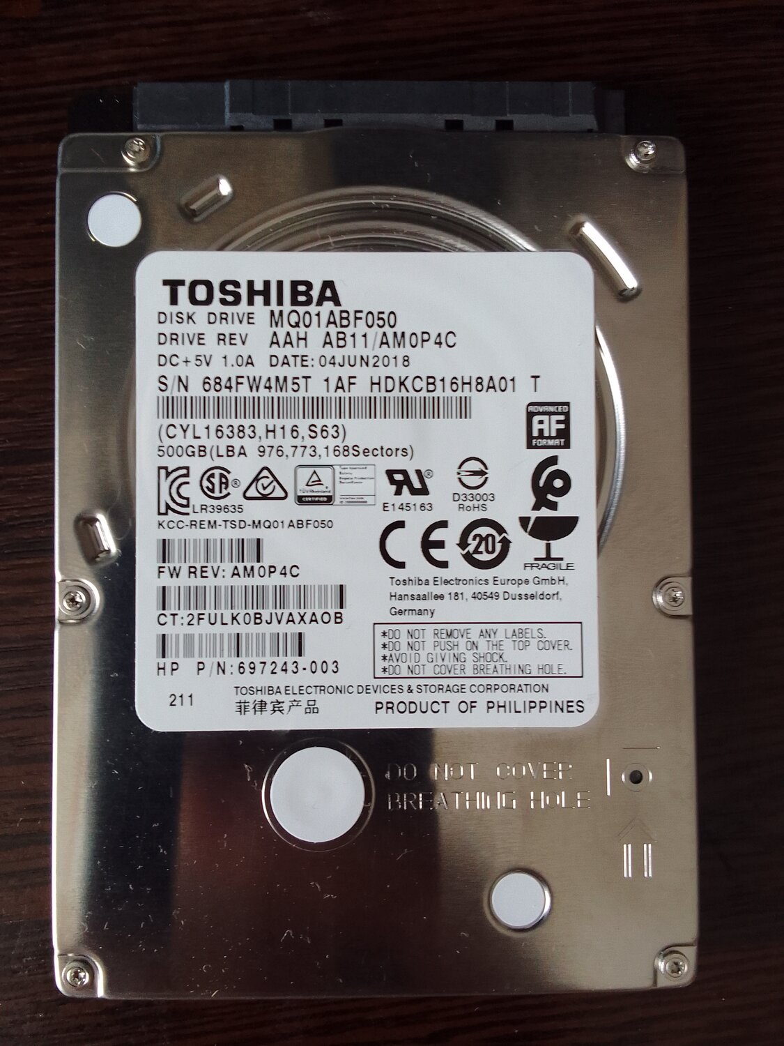 жёсткий диск toshiba 500gb для ноутбука, жесткий диск тошиба 1 тб mq01abd100, жесткий диск toshiba mq01abf050, жёсткий диск 500 гб, жёсткий диск для ноутбука 1 тб