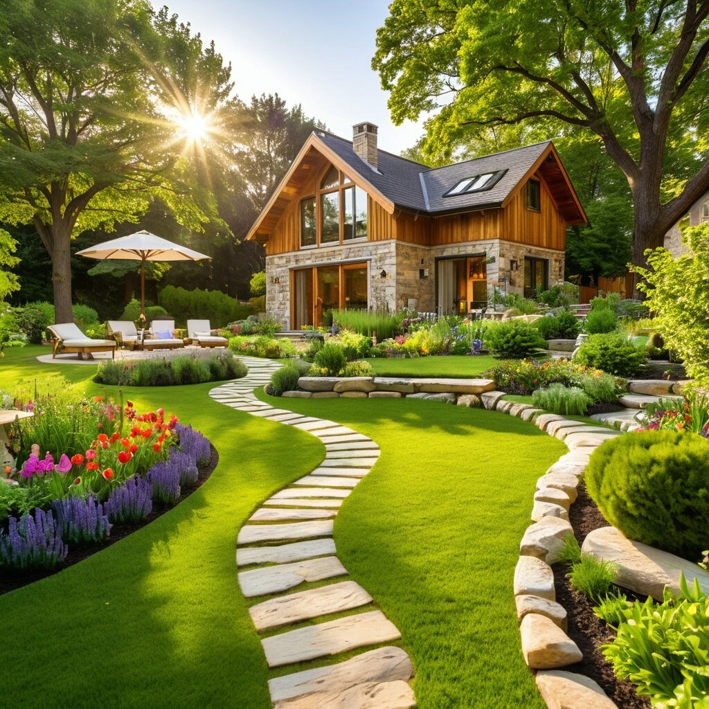 landscape garden, front yard landscaping ideas, garden ideas, ��������������, landscaping ideas