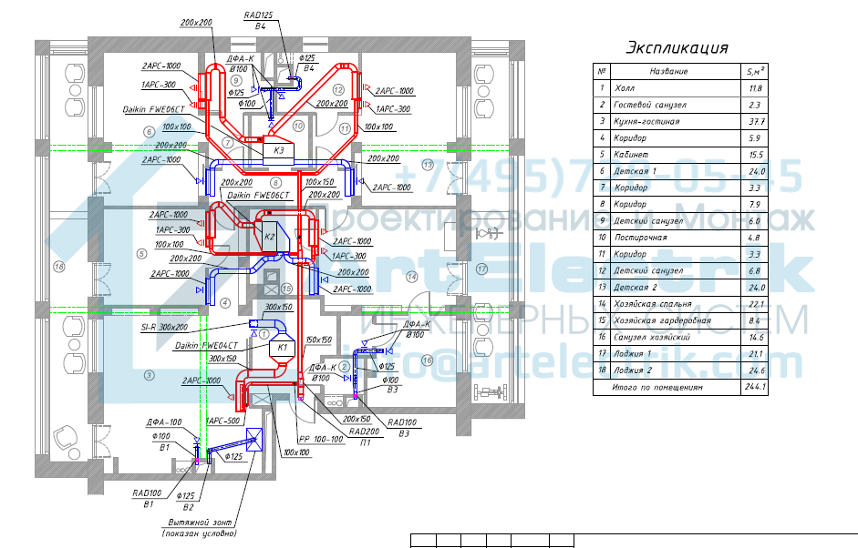 Проектирование вентиляции и кондиционирования