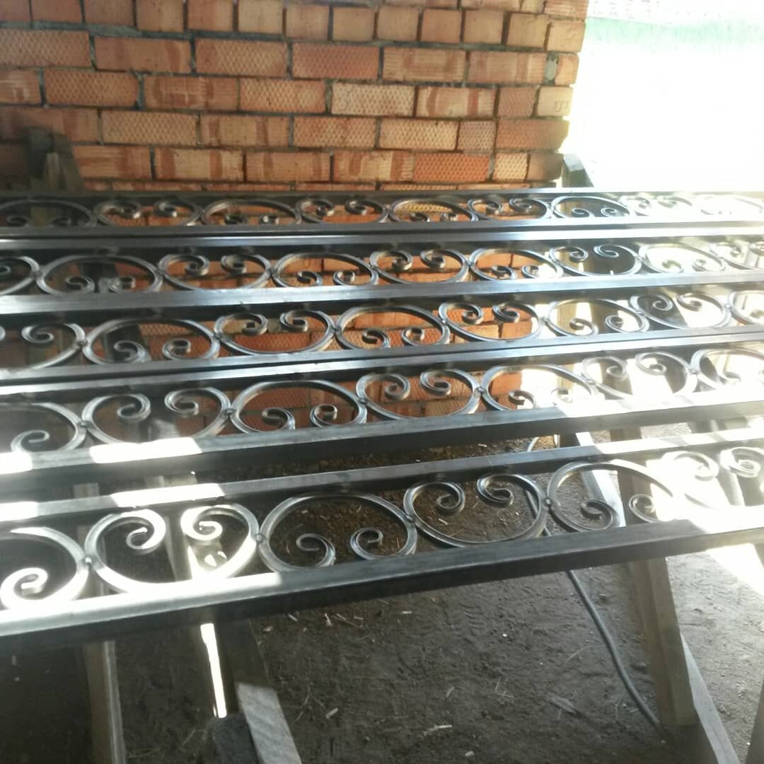 ковка, ковка из профильной трубы, художественная ковка, ковка 92, кованый станок