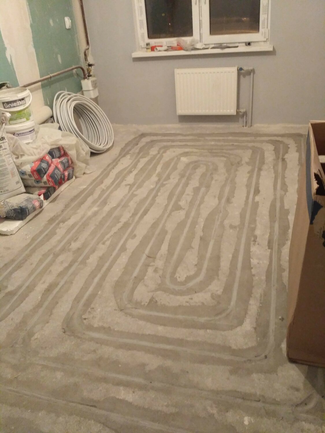 пол, пола, тёплый пол, floor, теплый пол водяной в существующей стяжке