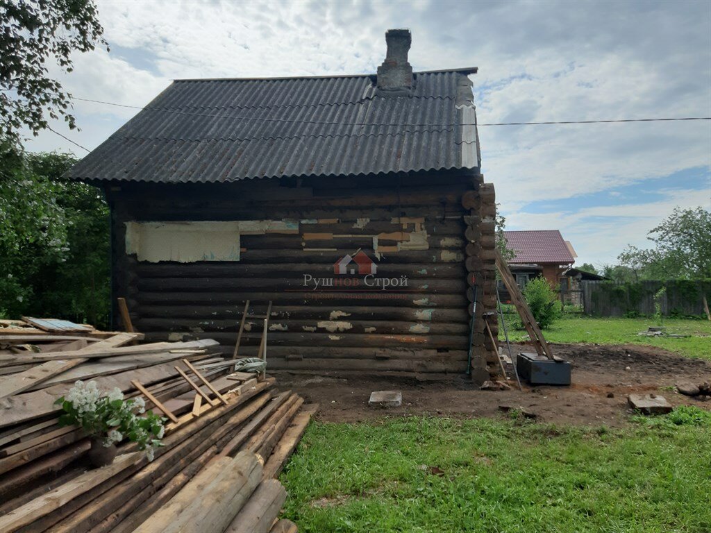 д.шимохтино александровский район, деревни, участок, деревянный дом, в селе