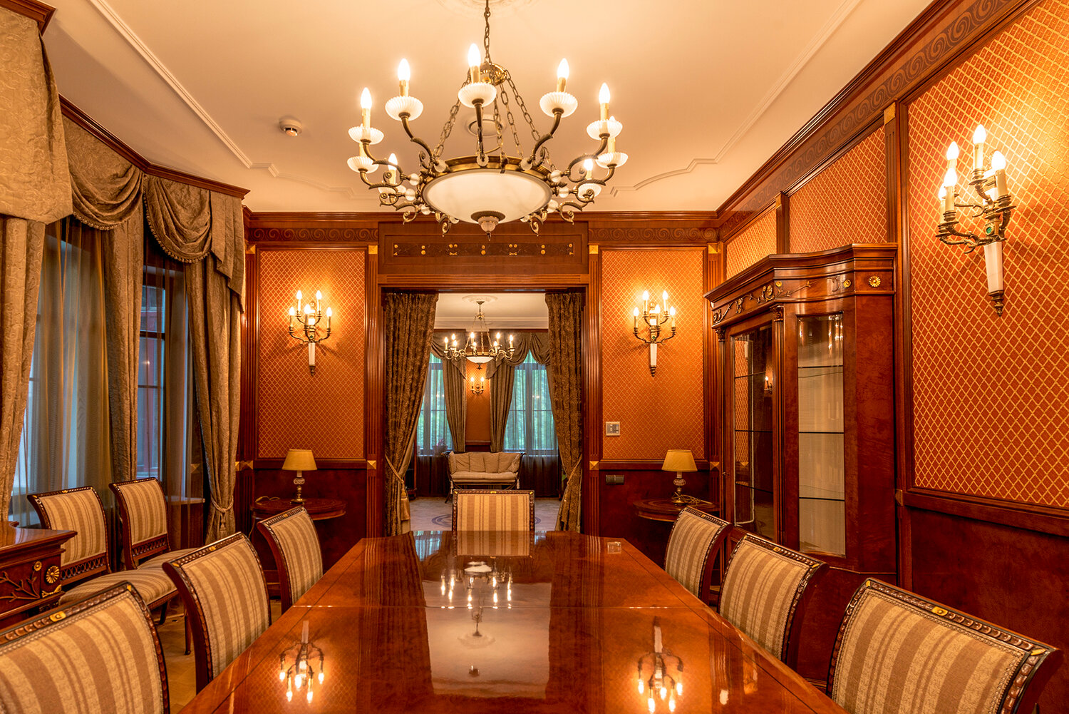 дача сталина в сочи внутри, elegant hotel, комната, интерьер, особняк