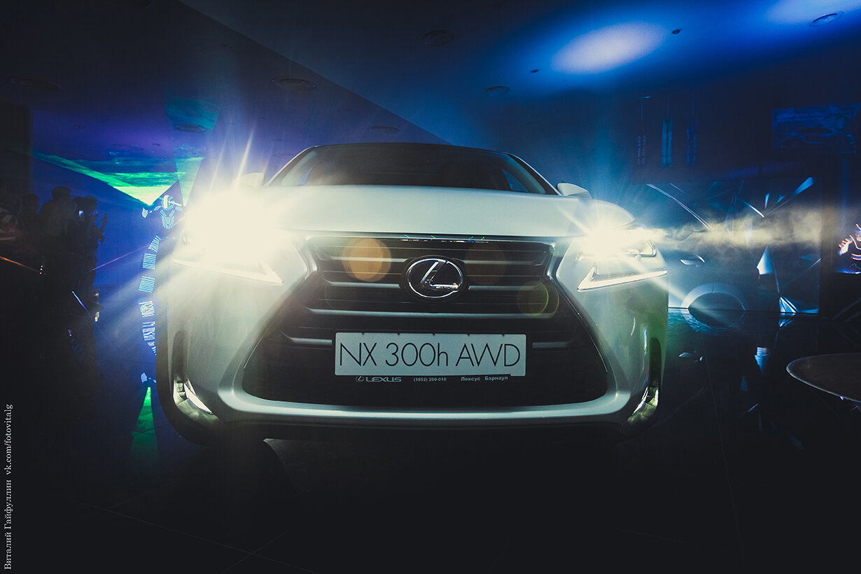 авто, автомобиль, lexus nx, светодиодные фары, габаритные огни