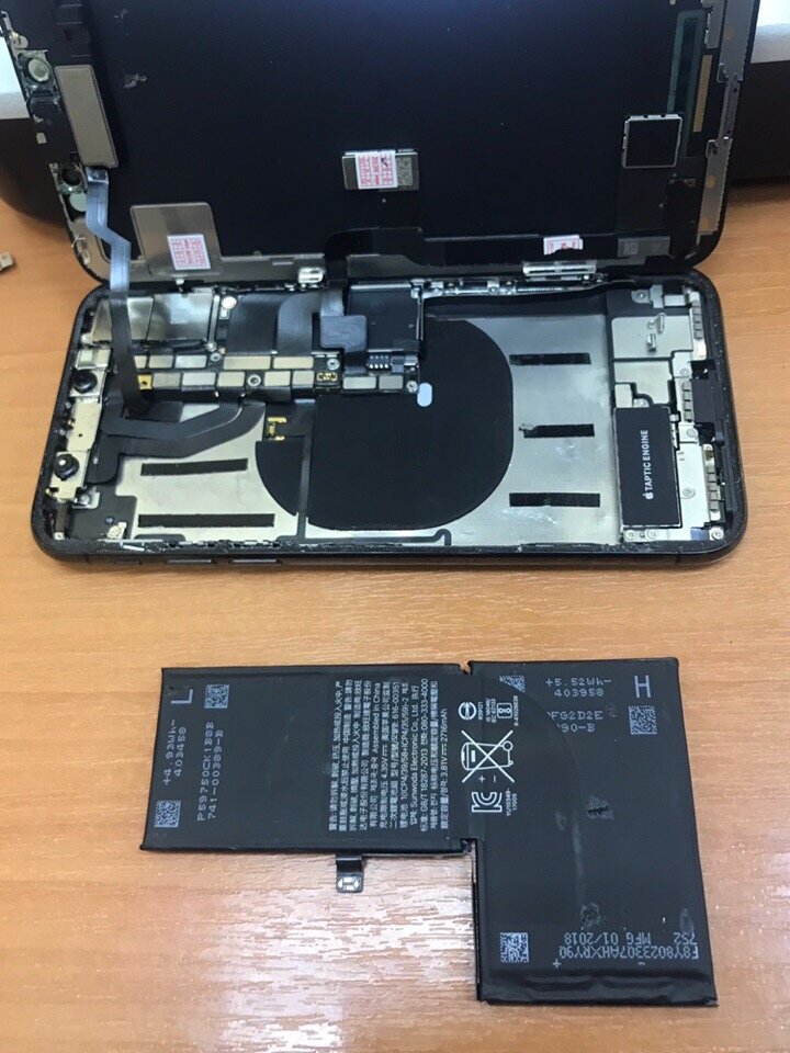 замена экрана iphone 10, восстановление смартфонов, wi fi модуль iphone xs, смартфон, iphone