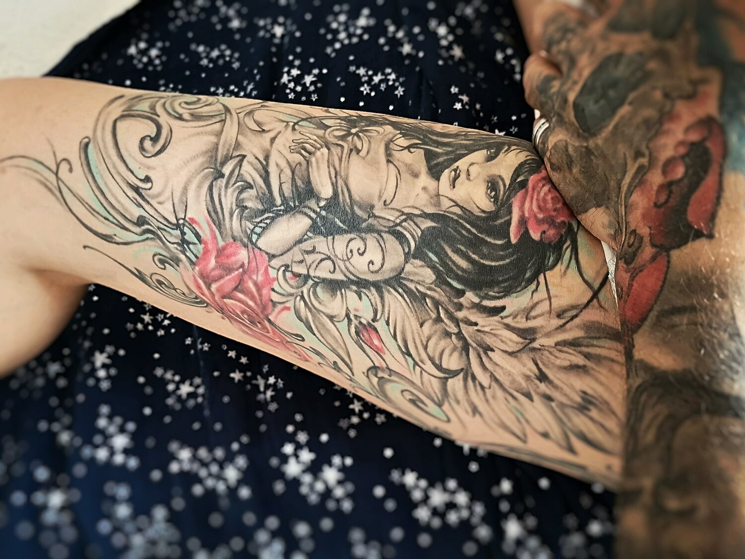 татуировка, tattoo, sleeve tattoo, tattoo sale, татуировка мария