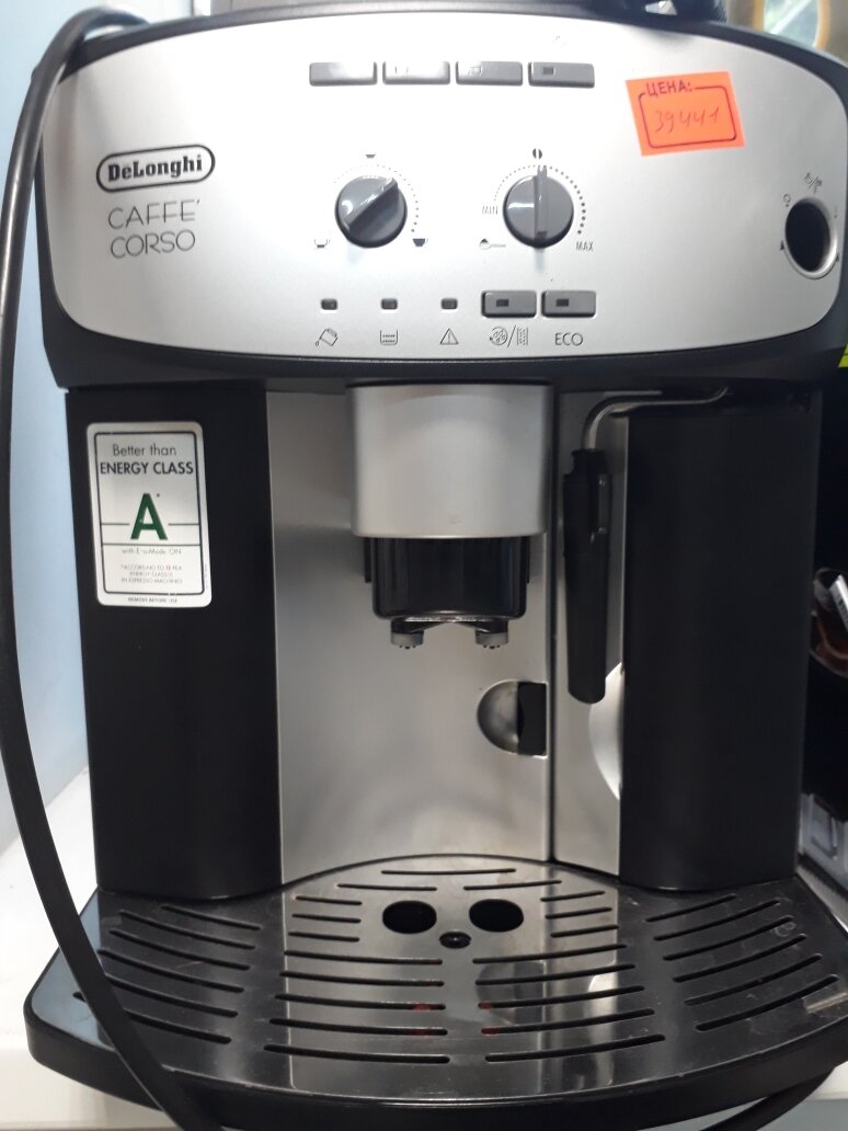 кофемашина delonghi caffe corso, кофемашина delonghi caffe trieste, delonghi esam 2800, кофемашина delonghi energy class, кофемашина