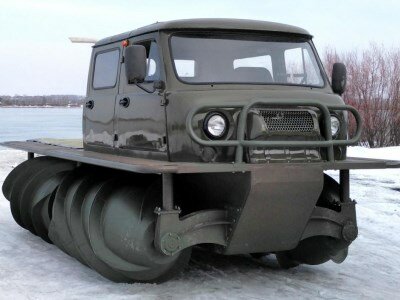 уаз 412 шнекоход, вездеход звм-2901, вездеход шнекороторный уаз, уаз буханка шнекоход, газ 66 шнекоход