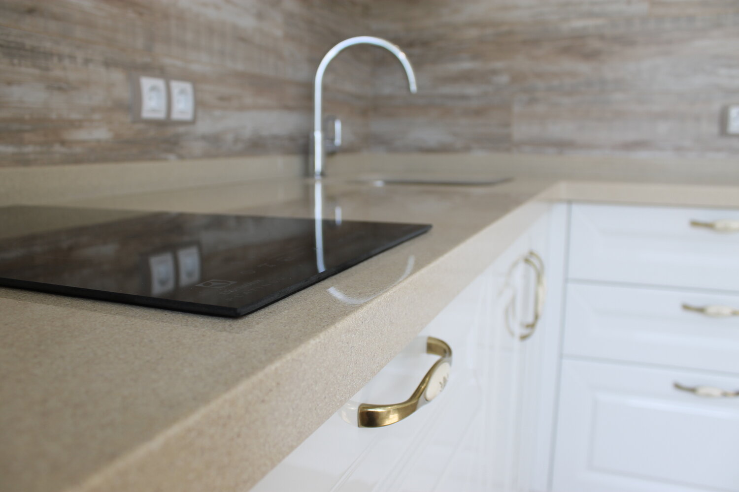 столешница, столешница камень, кухонная мойка, kitchen natural stone sink, стальная столешница