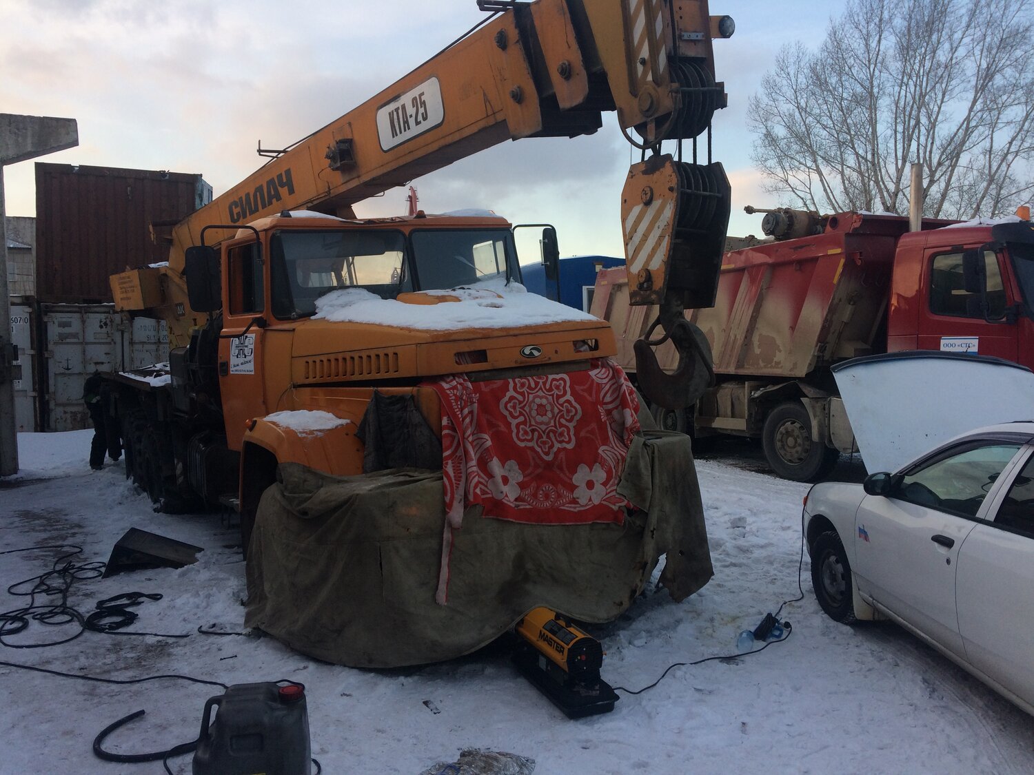 камаз 53213 автокран ивановец 25 тонн, автокран камаз 32т ивановец, автомобильный кран, спецтехника, автокран кс-35714к-3