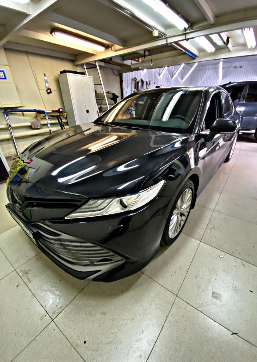 черный металлик камри v70, автомобиль, тойота камри 2018 черного цвета, авто, тойота камри xv70 черная