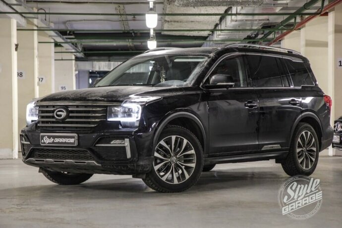 gac gs8 черный, gac motor gs8, китайский gac gs8, gac gs8 2.0 at, 2020, Toyota 4Runner V Рестайлинг