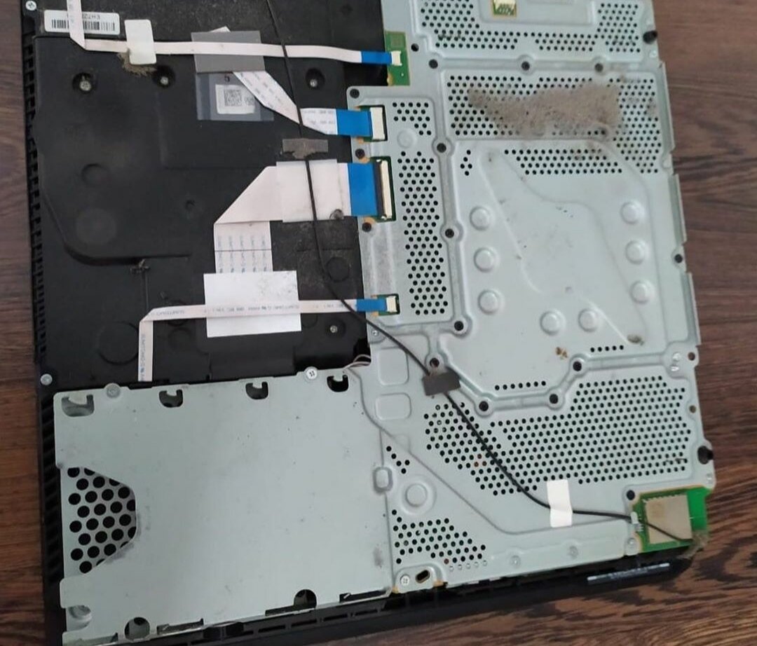 ps4 slim разобранная, sony playstation 4 pro внутренности, ps4 slim disassembly, playstation 4, motherboard metal plates for ps4 pro cuh-7015b